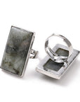ANELLO LABRADORITE regolabile - forza interiore e protezione