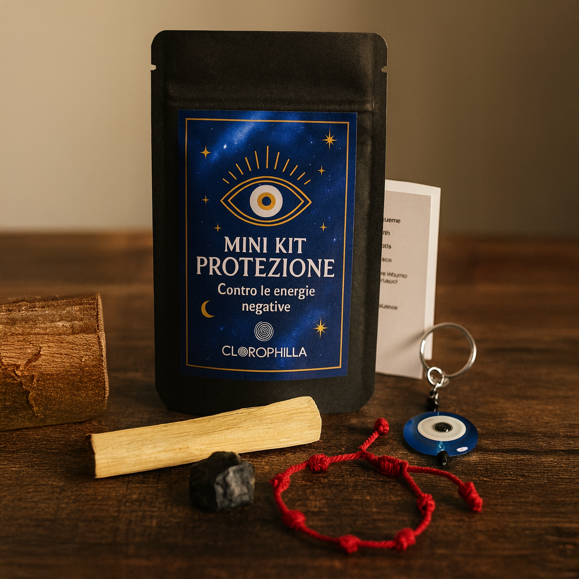 KIT PROTEZIONE - set assortito protezione dalle negatività e malocchio