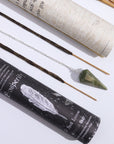 ANCIENT WITCH SPELL – Incenso Rituale di Prosperità con Pendolo in Avventurina verde - Clorophilla Shop