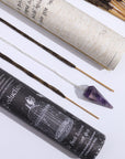 ANCIENT WITCH SPELL – Incenso Rituale di Seduzione con Pendolo in Ametista - Clorophilla Shop