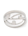 ANELLO OCCHIO DI HORUS IN ACCIAIO INOX – Protezione e forza interiore - Clorophilla Shop