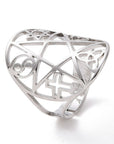 ANELLO YOGA IN ACCIAIO INOX - Equilibrio e spiritualità - Clorophilla Shop