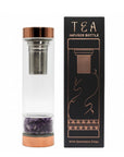 BORRACCIA INFUSIONE CON PIETRE - Ametista - Clorophilla Shop