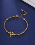 BRACCIALE NODO DELLA STREGA - Protezione, connessione ed energia ciclica - Clorophilla Shop