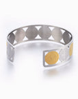 Bracciale regolabile amuleto di San benedetto in acciaio inossidabile - Clorophilla Shop