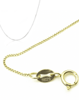Catenella in argento 925 per collane con chiusura a moschettone - 46cm - Clorophilla Shop