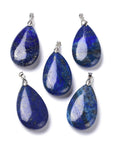 Lapislazzuli drop pendant - wisdom and inner truths