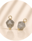 CIONDOLO IN PIETRA DI LUNA GRIGIA SFACCETTATO - Intuizione, equilibrio emotivo e crescita interiore - Clorophilla Shop