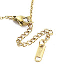 Collana Sacro Cuore in Acciaio Inossidabile 304 Placcato Oro 18K - Clorophilla Shop