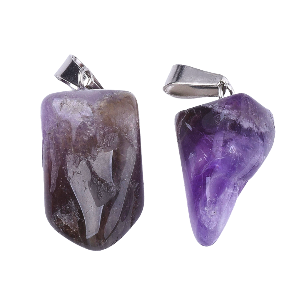 Puppet Amethyst pendant - calm and concentration