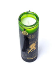 Divine Goddess Candela in vetro con Nappa - Gelsomino e Legno di Oud - Clorophilla Shop