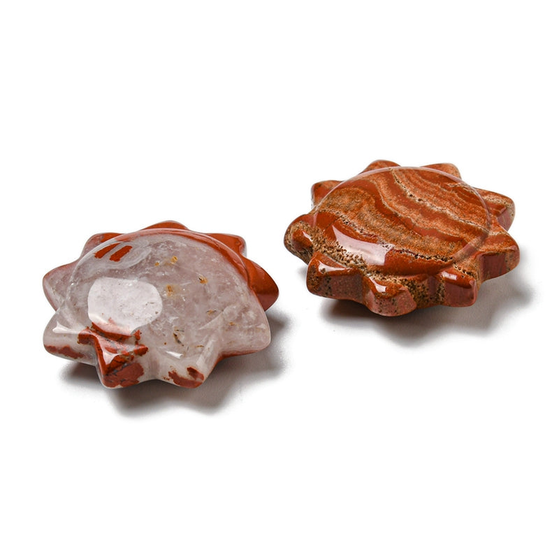 Figura decorativa Sole in pietra vera