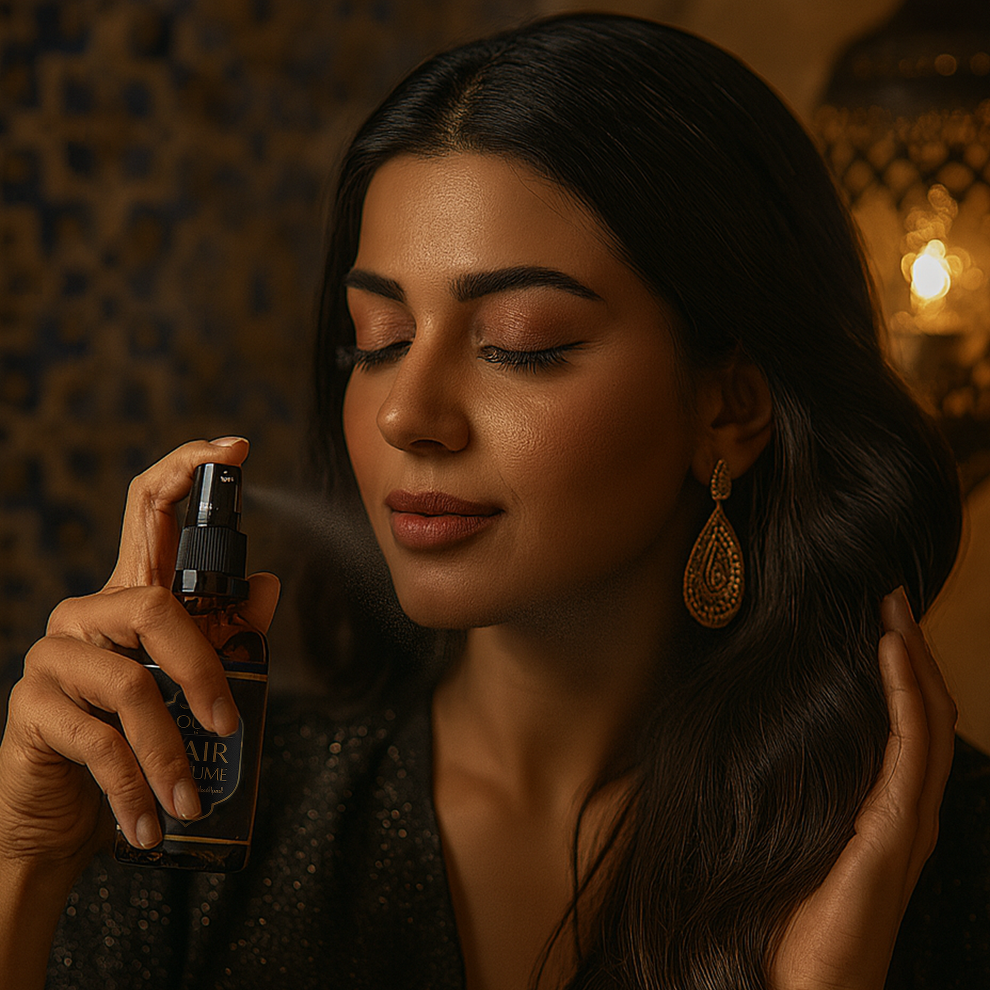 PROFUMO CAPELLI OUD intense - spray senza alcol 60ml - ARABIAN OUD