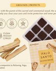 Aromafume Palo Santo Mattoncini Incenso - Niente fumo e cenere - clorophilla-shop
