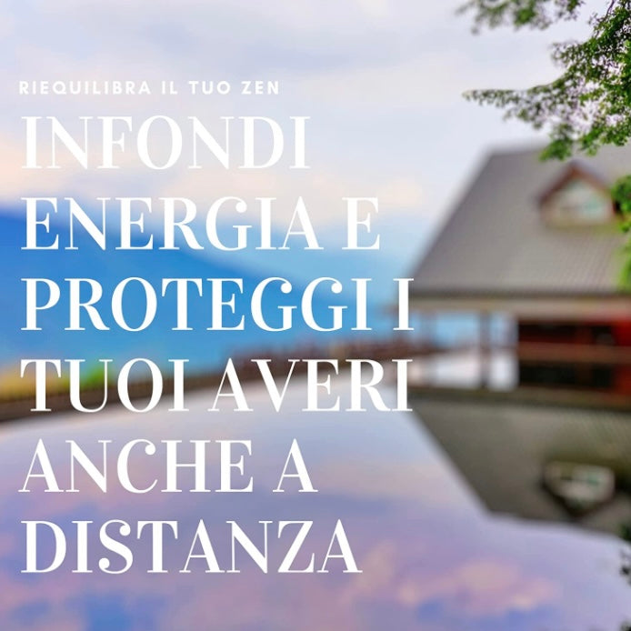 Samsara Portachiavi Tibetano artigianale in Turchese Africano e ottone - Energia positiva e protezione