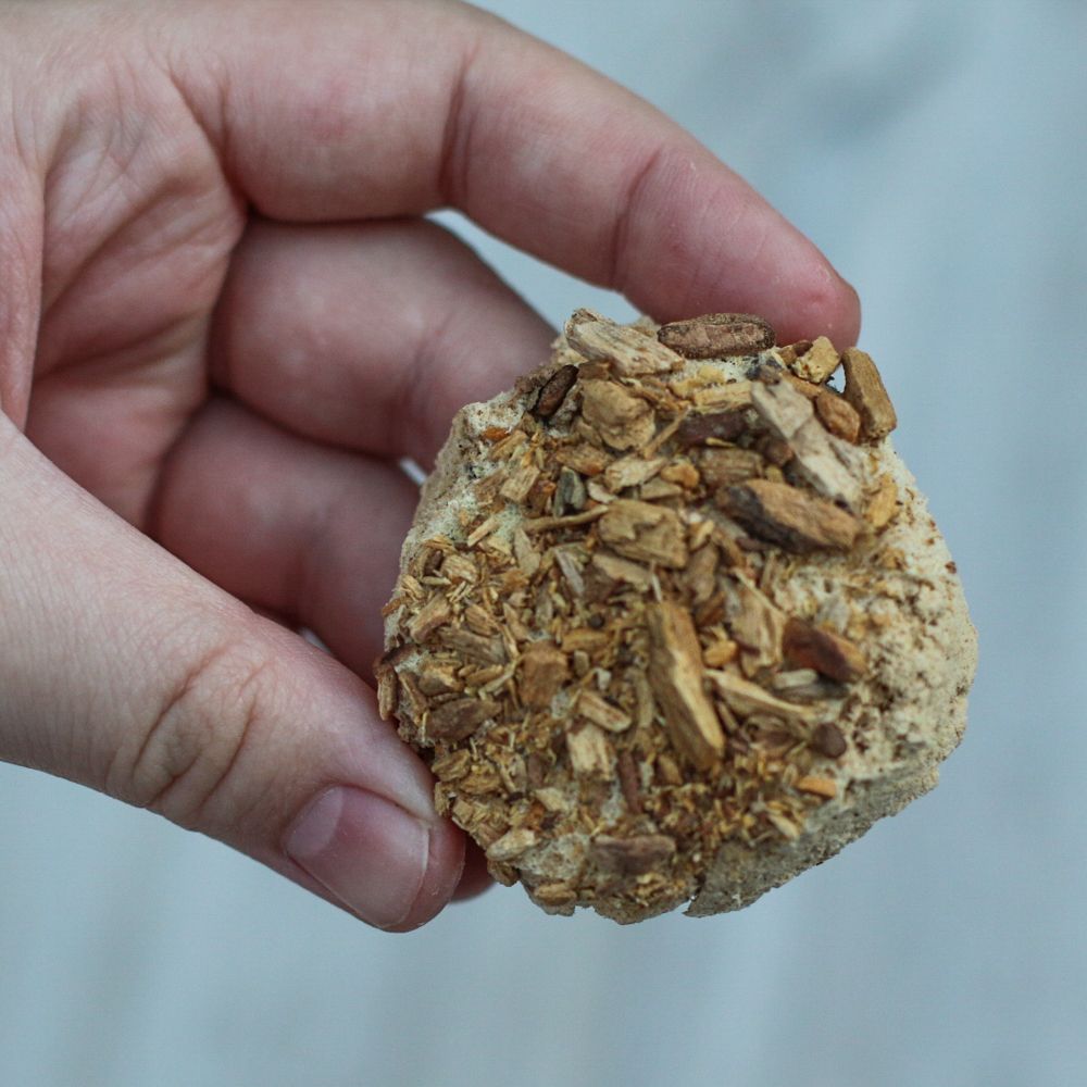 Sagrada Madre PASTILLAS Erbe artigianali per fumigazione - Palo Santo
