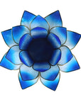 Lotus atmosphere lighting in Conchiglia Lapiz - Blue Portalumino