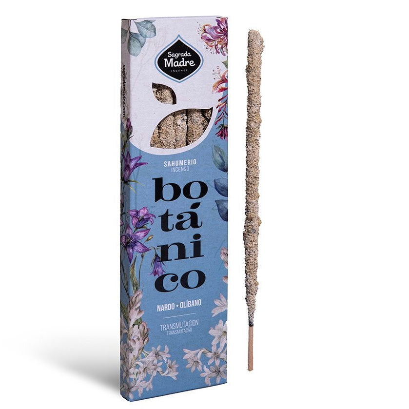 Sagrada Madre Linea Botanico Incenso in bastoncini fiorito - Nardo e Olibano