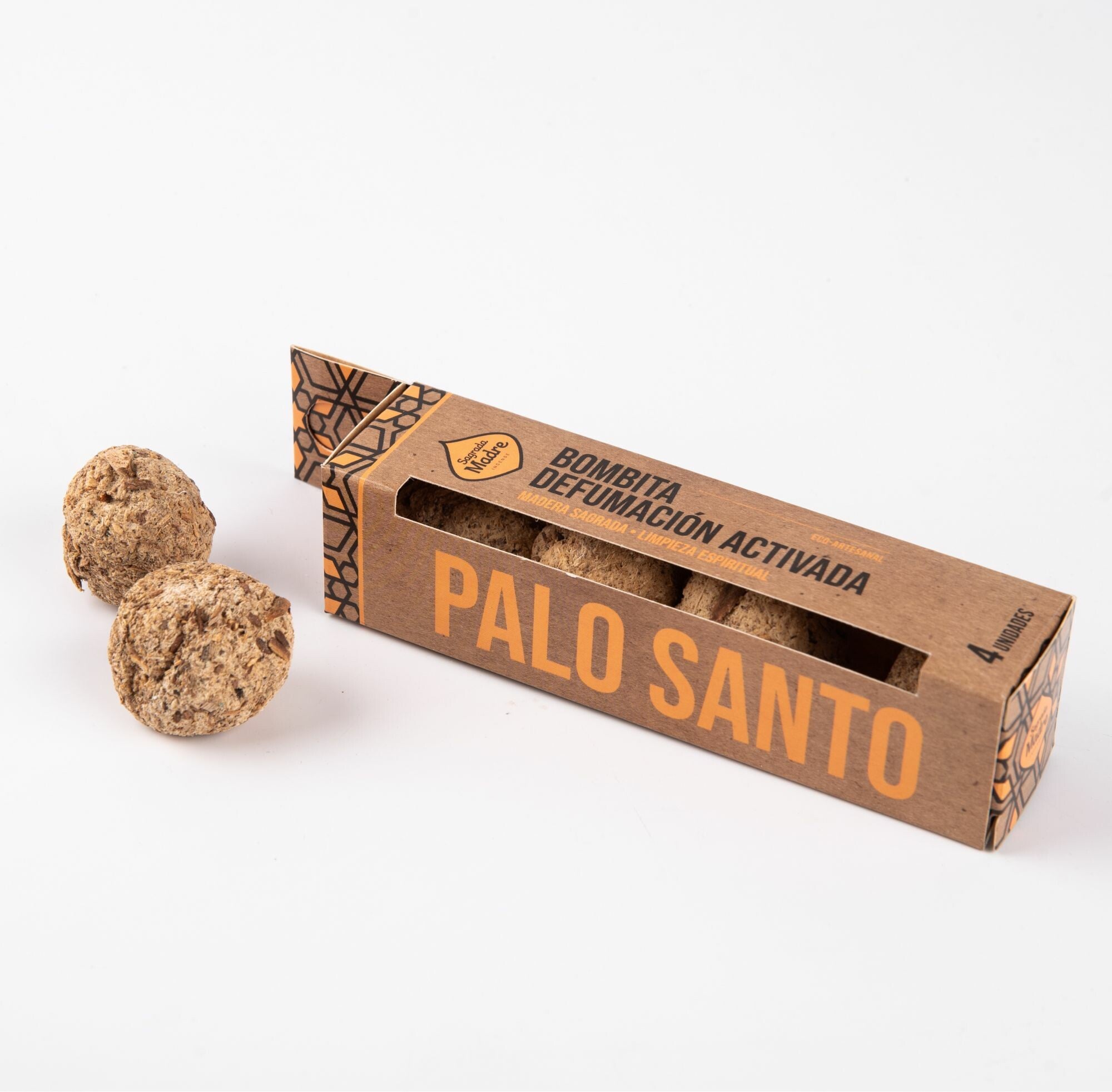 Sagrada Madre BOMBITA PALO SANTO Smudge di Erbe naturali artigianali - Palo Santo