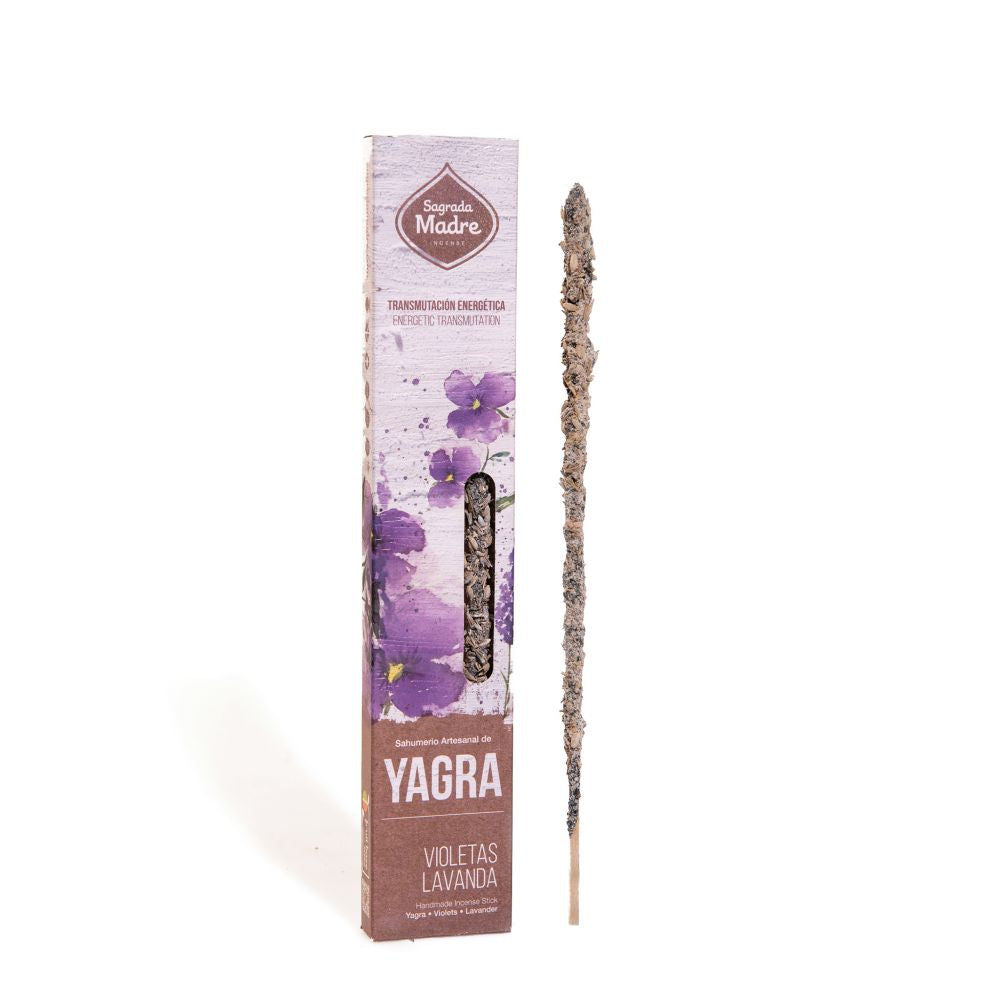 Sagrada Madre Linea Yagra Incenso in bastoncini - Yagra, Violetta e La –  clorophilla-shop