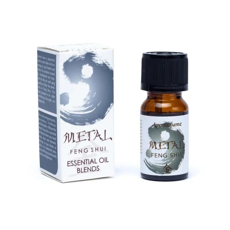 Aromafume Feng Shui METAL Olio essenziale - Elemento Metallo 10ml - clorophilla-shop