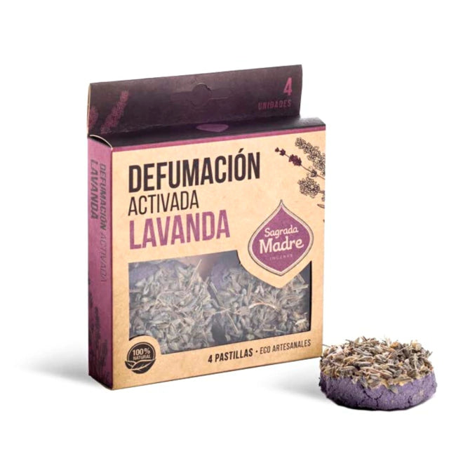 Sagrada Mother Pastillas handicrafts for smoke - lavender