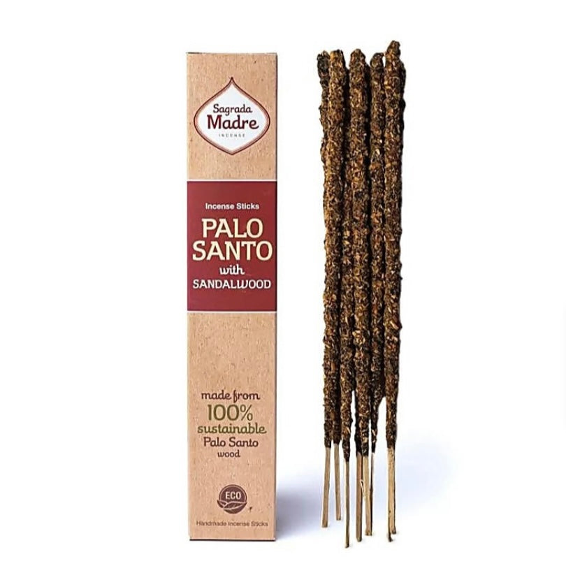 Sagrada Mother Incense in sticks Palo Santo - Palo Santo and Sandalo