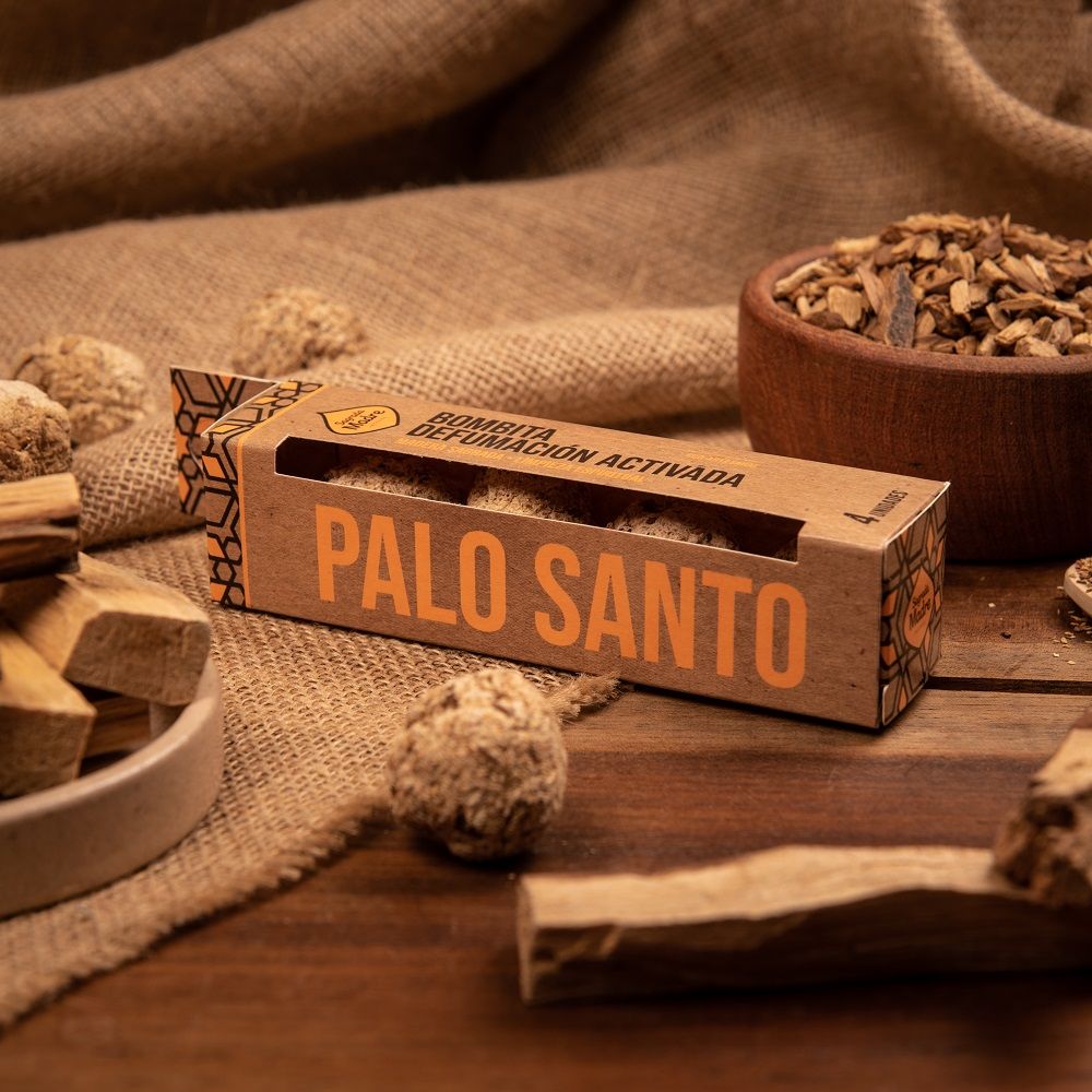 Sagrada Madre BOMBITA PALO SANTO Smudge di Erbe naturali artigianali - Palo Santo