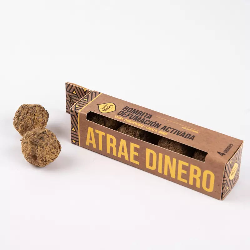 Sagrada Mother Bombed Atrae Dinero Smudge of Handcrafted Natural Herbs - Attracting Money