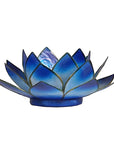 Lotus atmosphere lighting in Conchiglia Lapiz - Blue Portalumino
