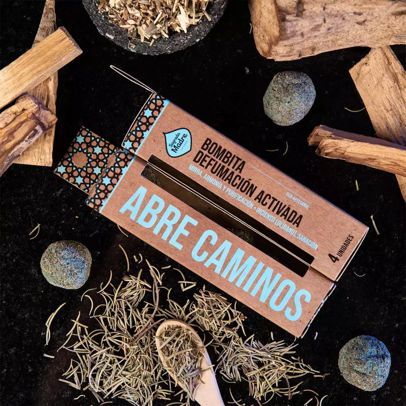 Sagrada Mother Bombed ABre Caminos Smudge of Handcrafted Natural Herbs - New opportunities