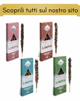 Sagrada Madre ENERGIA LIMPIA Guarigione - Incenso botanico in bastoncini - 4 Stick extra spessi