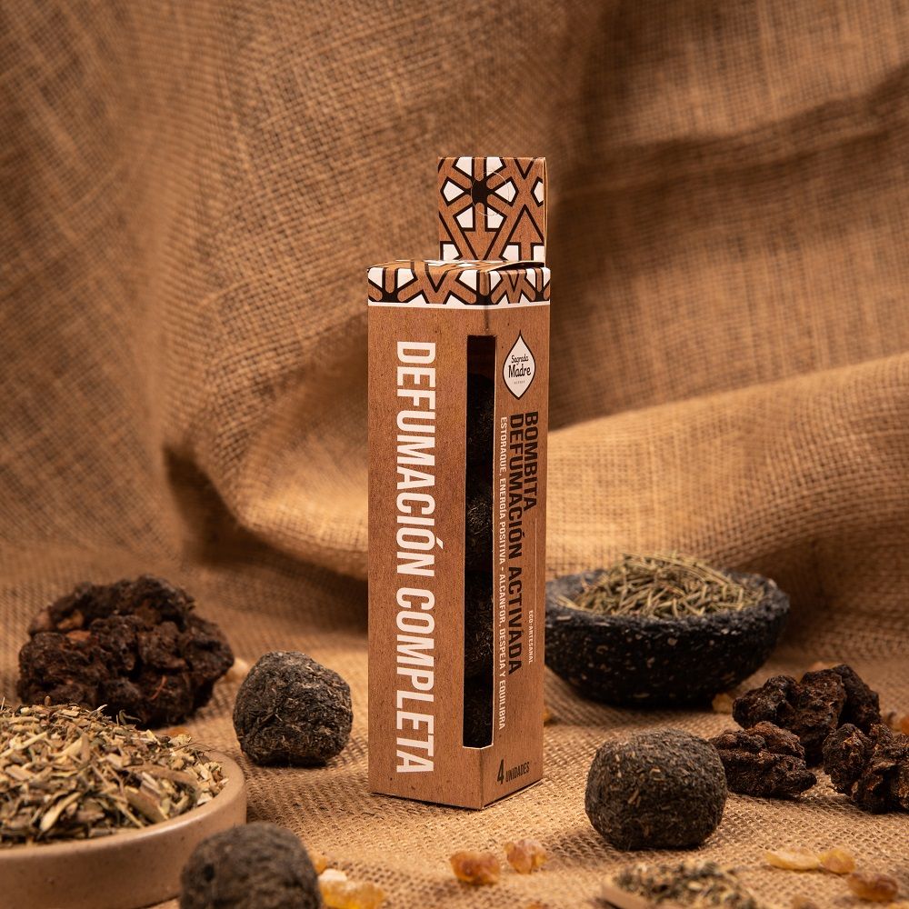 Sagrada Mother Bombin Defumacin Complete Smudge of Handcrafted Natural Herbs - Complete smoking