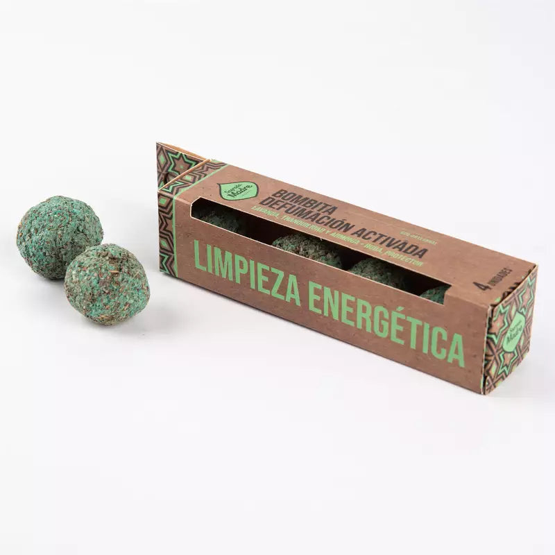 Sagrada Madre Bombbita Energy Limpieza Smudge of Handcrafted Natural Herbs - Energy cleaning pack of 4 bombing