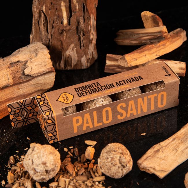 Sagrada Madre BOMBITA PALO SANTO Smudge di Erbe naturali artigianali - Palo Santo