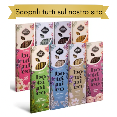 Sagrada Madre Linea Botanico Incenso in bastoncini fiorito - Lavanda e Rosa