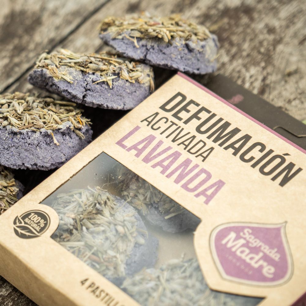Sagrada Mother Pastillas handicrafts for smoke - lavender