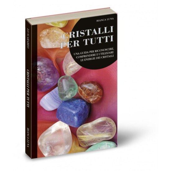 Book "crystals for all" - chakra, meditation, energy, creativity