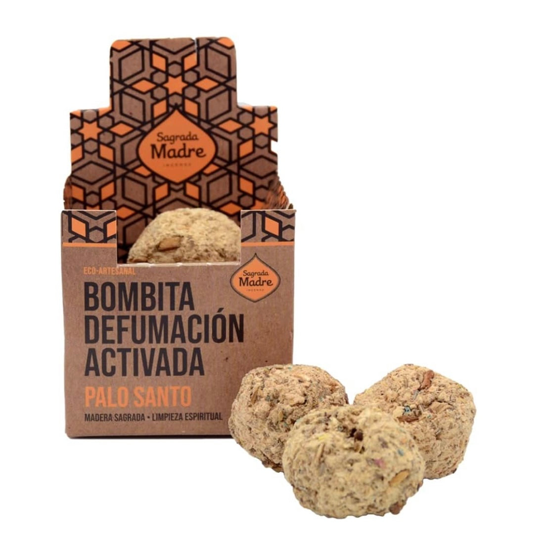 Sagrada Madre BOMBITA Smudge di Erbe naturali artigianali - Palo Santo