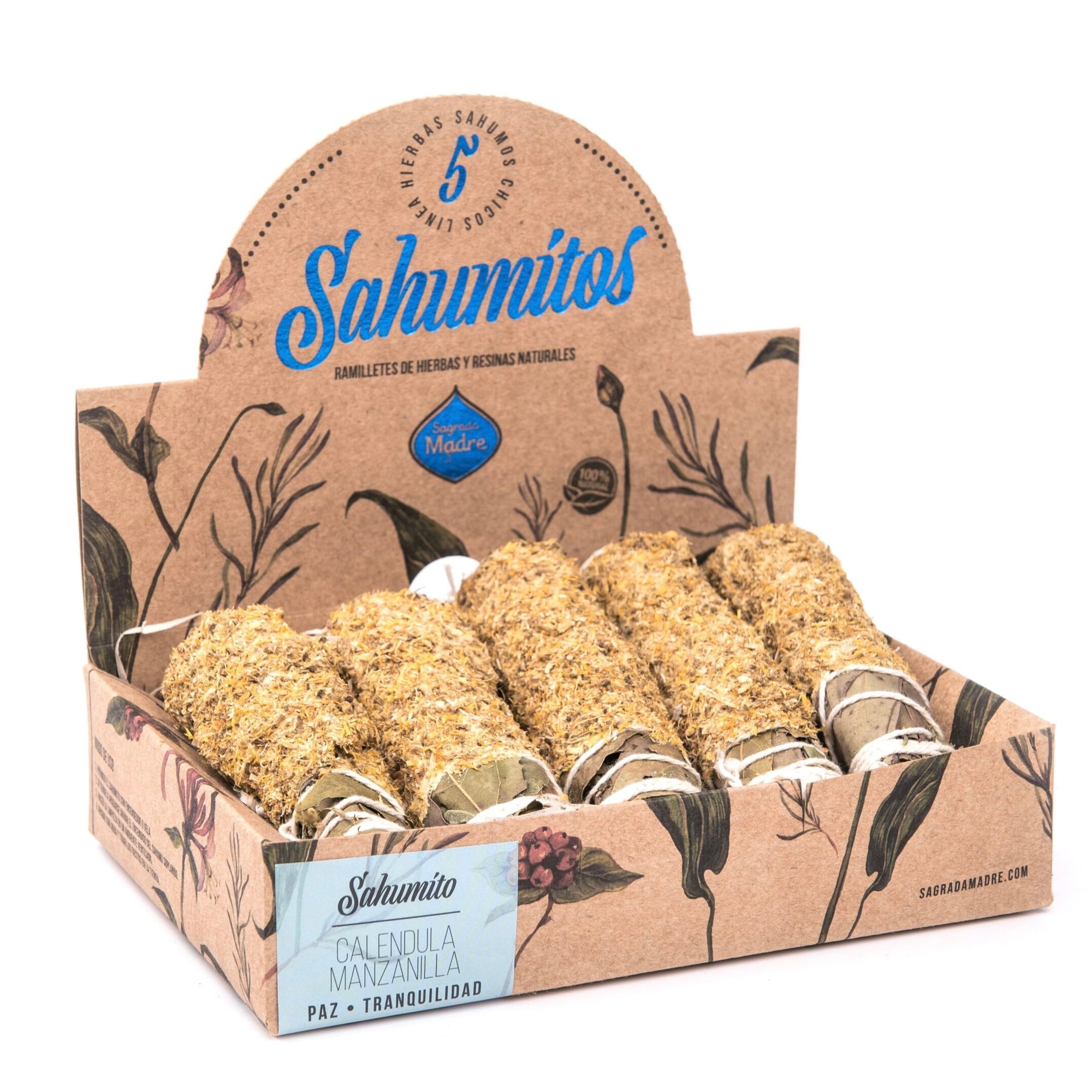 Sagrada Madre Smudge of artisan herbs - Salvia, Calendula and Chamomile