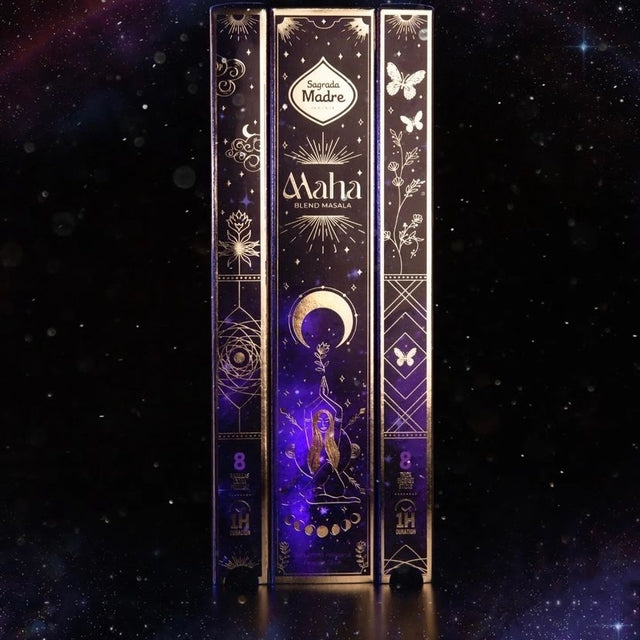 Sagrada Mother Maha Masala incense in sticks - energy of the sun, moon and stars