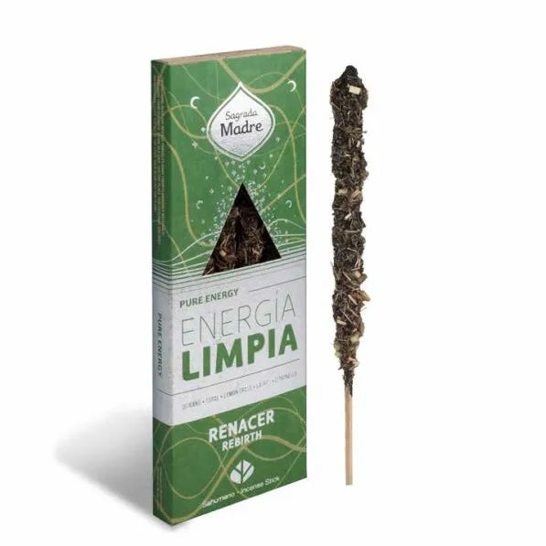 Sagrada Madre ENERGIA LIMPIA Rinascita - Incenso botanico in bastoncini