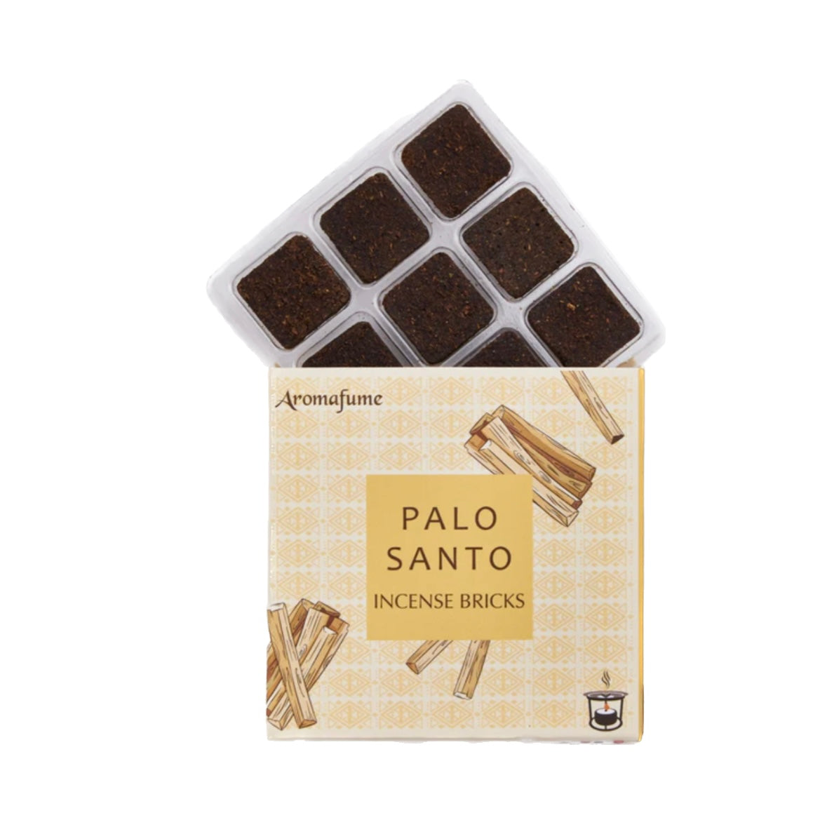 Aromafume Palo Santo Mattoncini Incenso - Niente fumo e cenere - clorophilla-shop