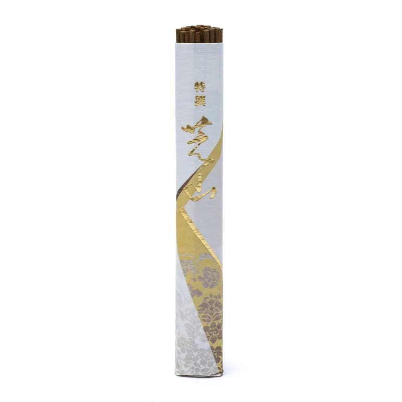 Nippon Kodo "Tokusen Shibayama" Incenso Giapponese in Bastoncini Legno d'Agar con Cannella del Vietnam e Tuberosa del Sichuan - 50 Stick - clorophilla-shop