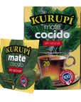 Kurupi Cocido Yerba mate origine Paraguay - Confezione da 20 bustine - Clorophilla Shop