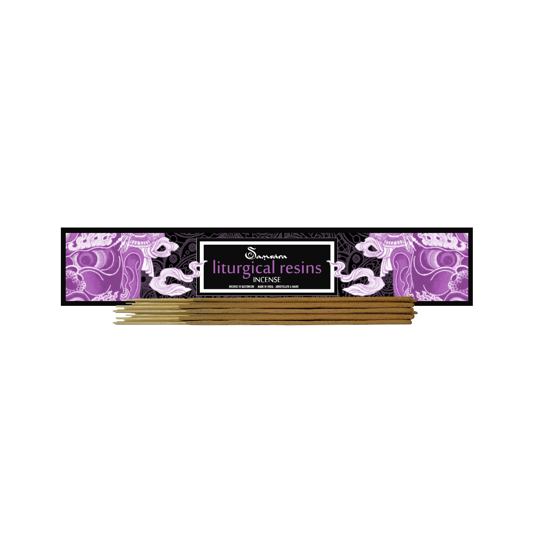 SAMSARA - Incenso Indiano in Stick Artigianale - LITURGICAL RESINS - 15g