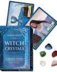 Lo Scarabeo Witch Crystals Oracle - Cofanetto con carte, cristalli e istruzioni - Clorophilla Shop