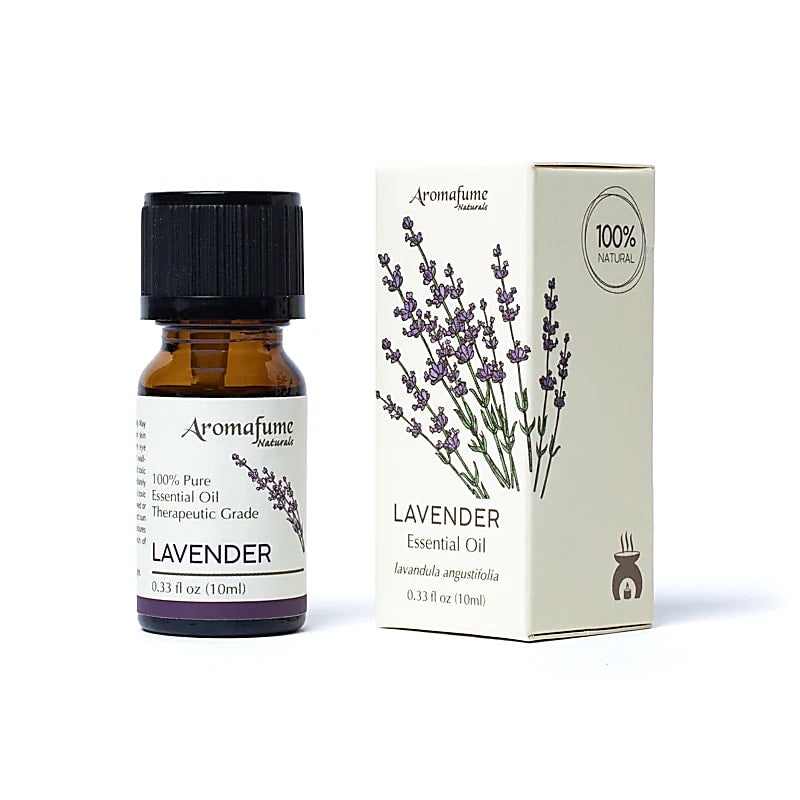 Aromafume RELAX Olio Essenziale Lavender 100% Naturale non Diluito - Lavanda - 10ml