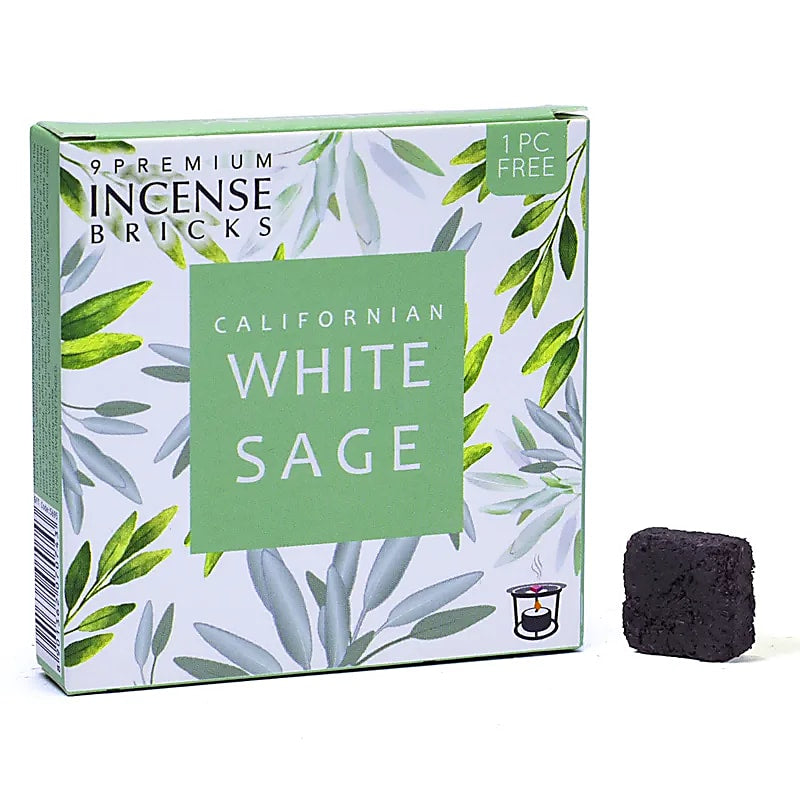 Aromafume White Sage Mattoncini Incenso - Niente fumo e cenere - clorophilla-shop