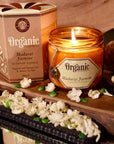 Organic Goodness Madurai Jasmine - Candela al Gelsomino - Made in India